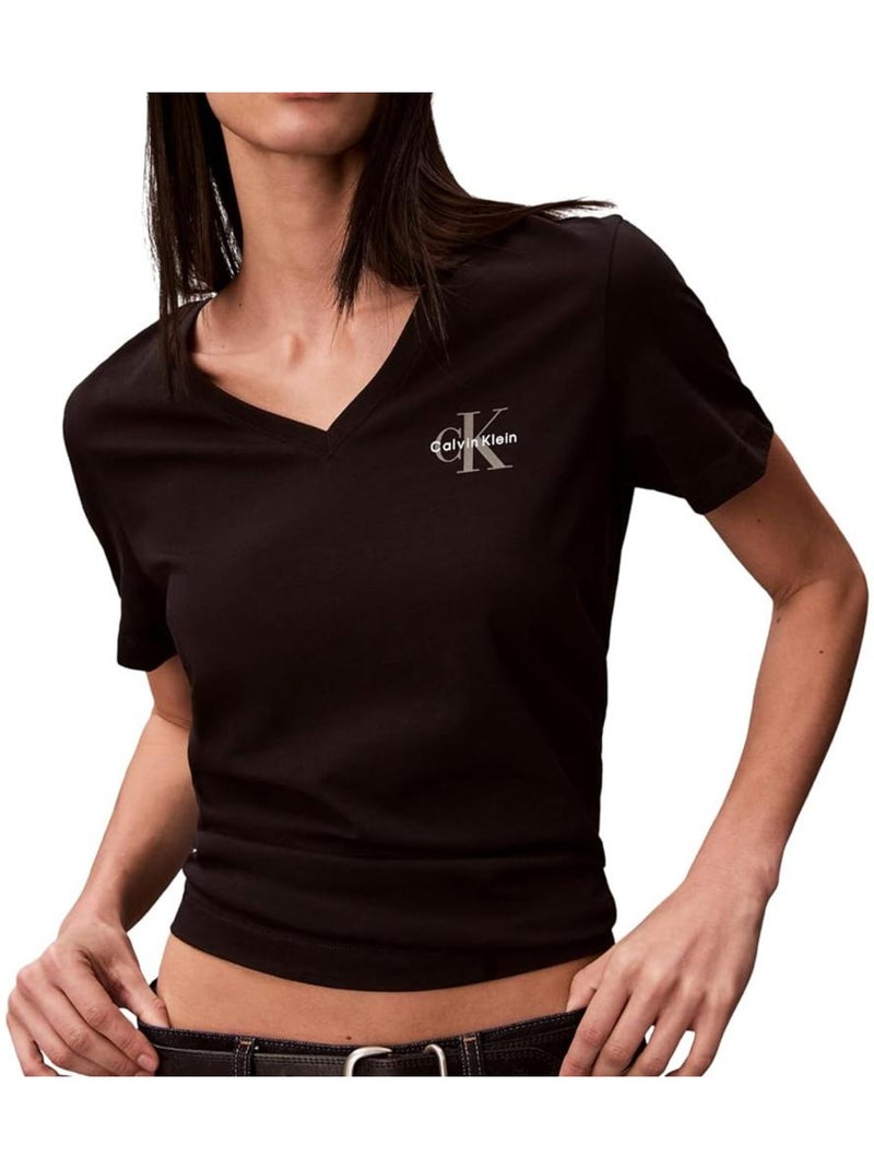 Lot de 2 t-shirts calvin klein jeans Rose - Kiabi