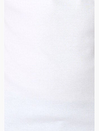 Lot de 2 t-shirts col v, manches courtes, essential pur coton peigné - damart