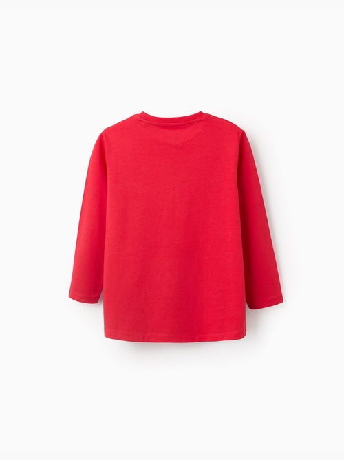 Lot de 2 T-Shirts en Coton à Manches Longues - Kiabi