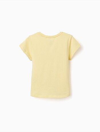 Lot de 2 T-shirts en coton avec imprimé palmiers