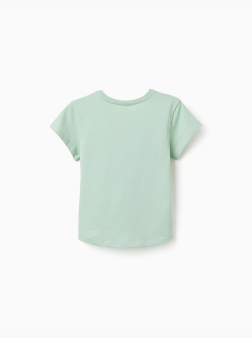 Lot de 2 T-shirts en coton avec imprimés floraux - Kiabi Lot de 2 T-shirts en coton avec imprimés floraux - Kiabi