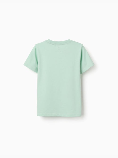 Lot de 2 T-shirts en coton avec imprimés plage - Kiabi