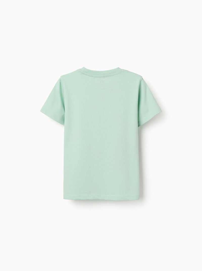 Lot de 2 T-shirts en coton avec imprimés plage Blanc - Kiabi