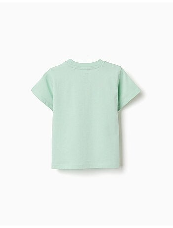 Lot de 2 T-shirts en coton avec imprimés plage