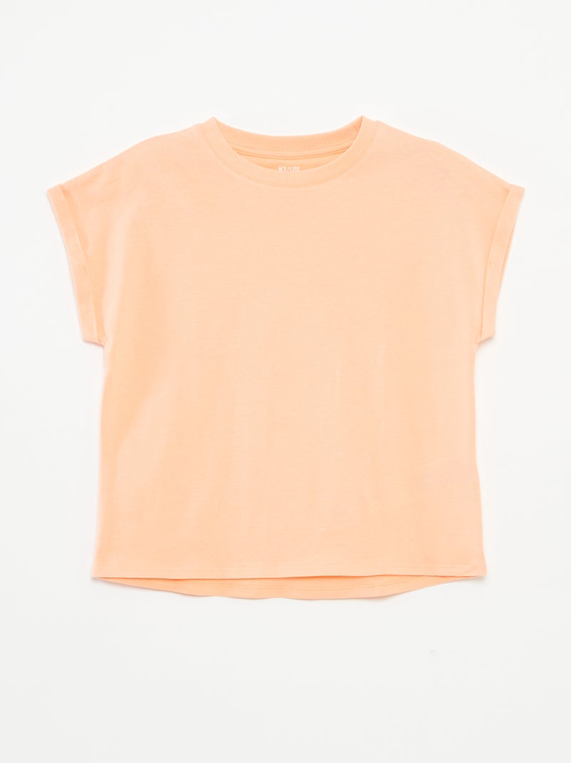 Lot de 2 t-shirts en coton VERT - Kiabi