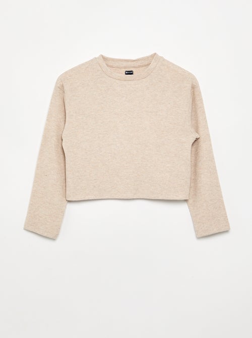Lot de 2 T-shirts en maille douce - Kiabi