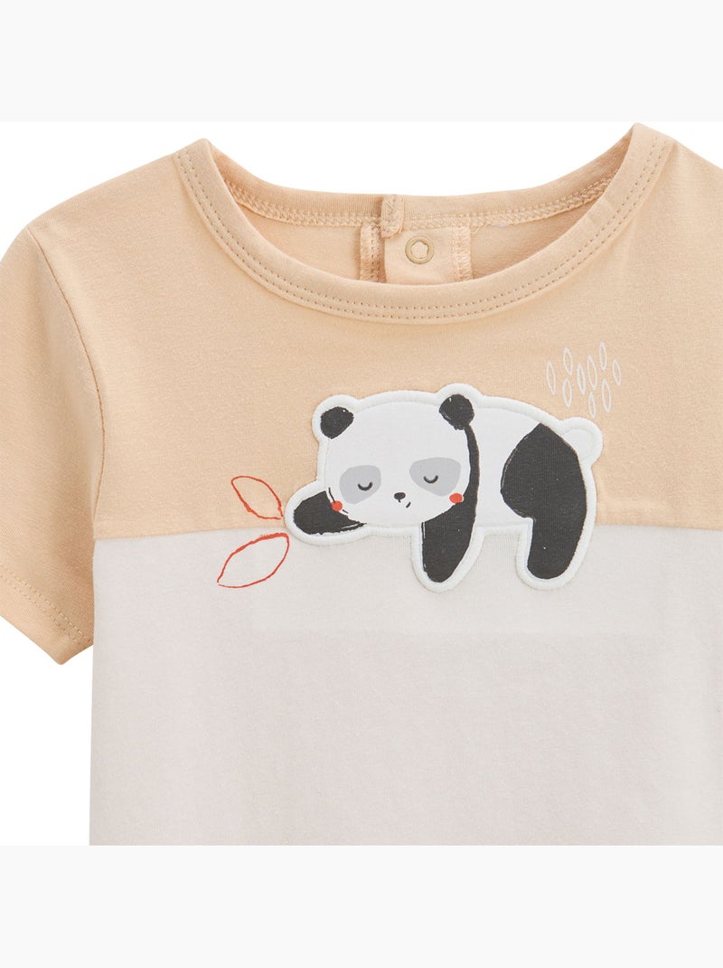 Lot de 2 t-shirts enfant Bento Vert - Kiabi