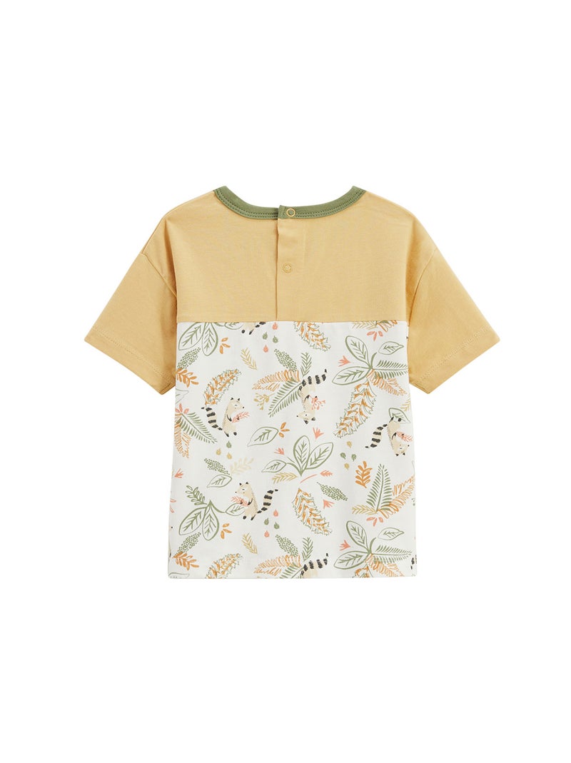 Lot de 2 t-shirts enfant Gabin Vert - Kiabi