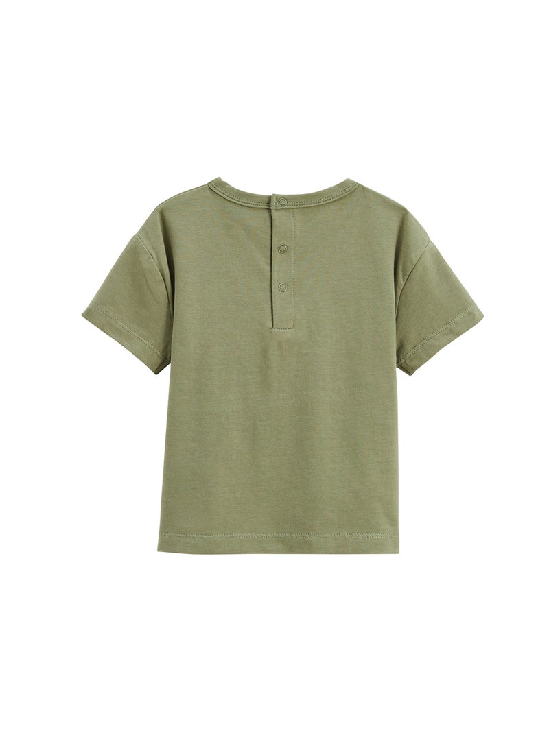Lot de 2 t-shirts enfant Gabin Vert - Kiabi