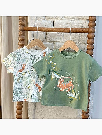 Lot de 2 t-shirts enfant Kanha