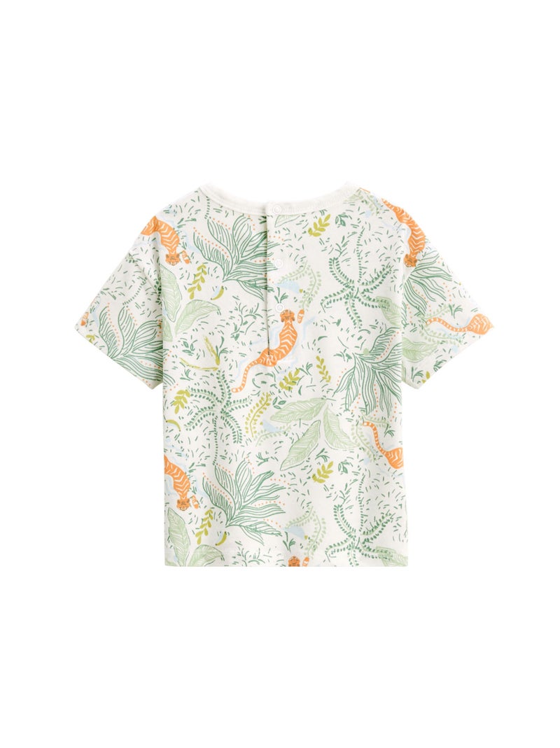 Lot de 2 t-shirts enfant Kanha Vert - Kiabi