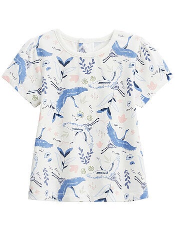 Lot de 2 t-shirts enfant manches courtes Tiana