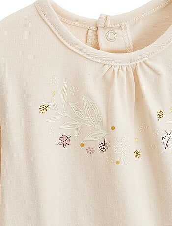 Lot de 2 t-shirts enfant manches longues Chincha