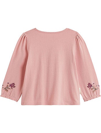 Lot de 2 t-shirts enfant manches longues cléo