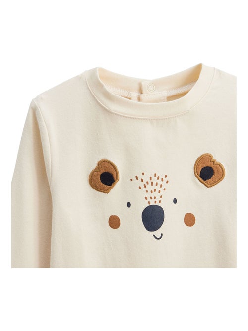 Lot de 2 t-shirts enfant manches longues Constellation - Kiabi