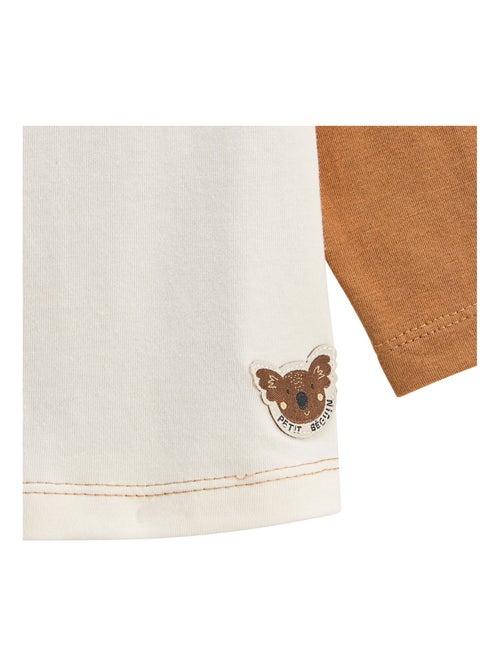 Lot de 2 t-shirts enfant manches longues Constellation - Kiabi