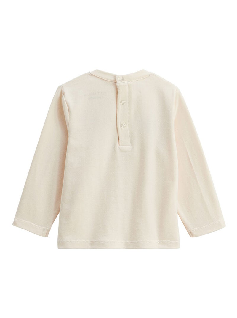 Lot de 2 t-shirts enfant manches longues Constellation Camel - Kiabi