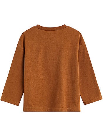 Lot de 2 t-shirts enfant manches longues ginkgo