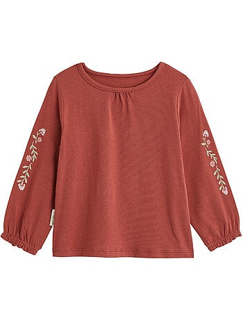 Lot de 2 t-shirts enfant manches longues harmony