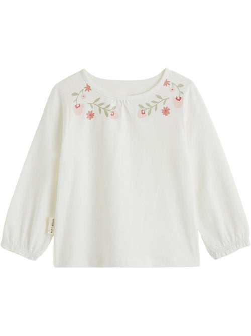 Lot de 2 t-shirts enfant manches longues harmony - Kiabi