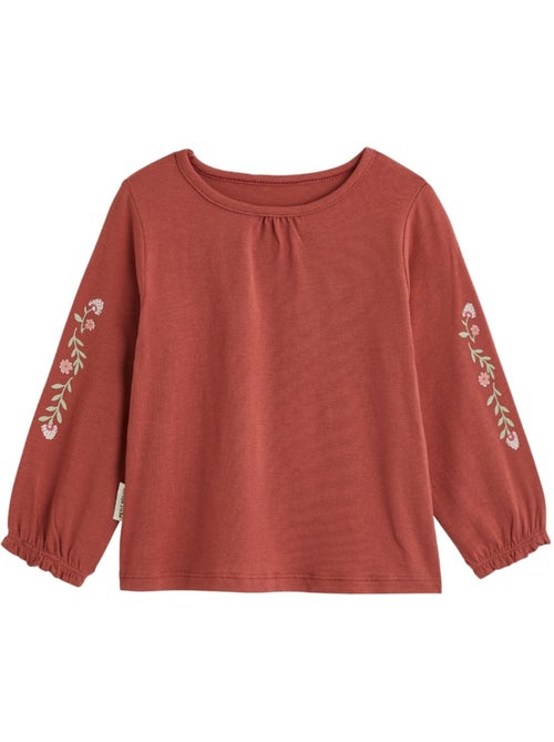 Lot de 2 t-shirts enfant manches longues harmony - Kiabi