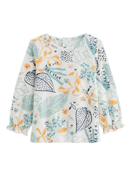 Lot de 2 t-shirts enfant manches longues Holamuchacha - Kiabi