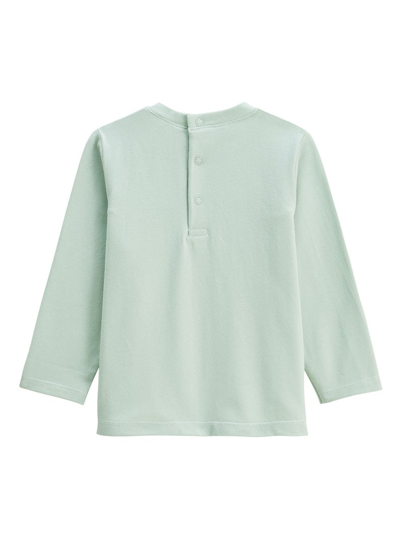 Lot de 2 t-shirts enfant manches longues Oscar Bleu - Kiabi