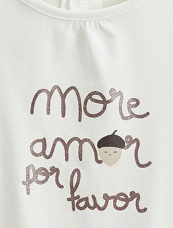 Lot de 2 t-shirts enfant manches longues Sora