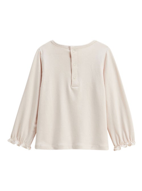 Lot de 2 t-shirts enfant manches longues Sora - Kiabi