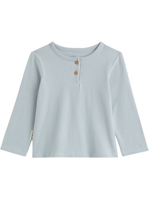 Lot de 2 t-shirts enfant manches longues voix lactée - Kiabi