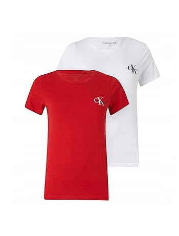 Lot de 2 T-shirts Femme Calvin Klein Jeans