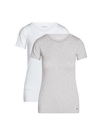 Lot de 2 T-shirts Femme Tommy Hilfiger Sky