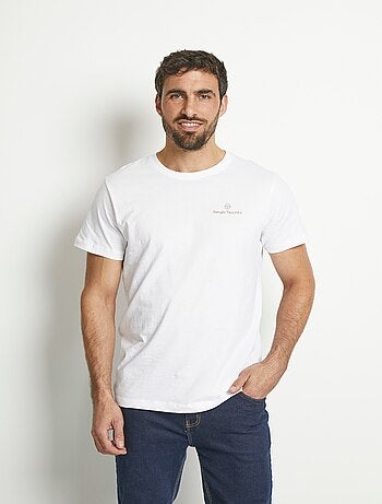 Lot de 2 T-shirts logo col rond