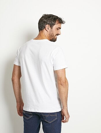 Lot de 2 T-shirts logo col rond