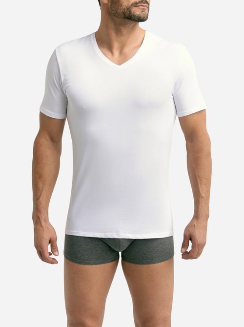 Lot de 2 t-shirts Respirant Col V Gots Good - Kiabi