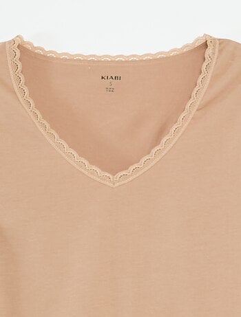 Lot de 2 t-shirts sous-vêtements