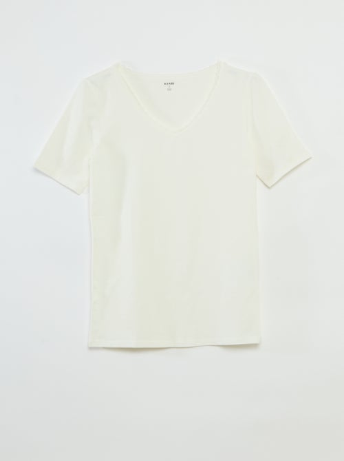 Lot de 2 t-shirts sous-vêtements - Kiabi