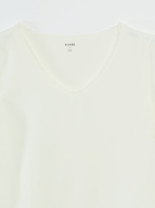 Lot de 2 t-shirts sous-vêtements - Kiabi