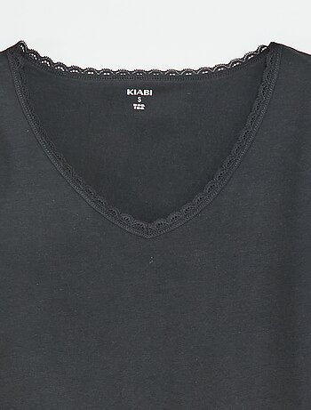 Lot de 2 t-shirts sous-vêtements