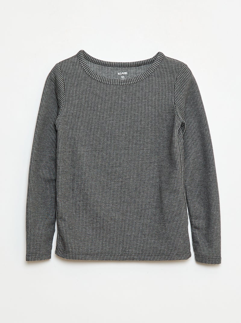 Lot de 2 t-shirts thermorégulateur Gris - Kiabi