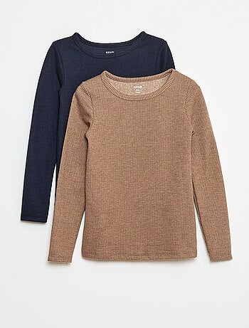 Lot de 2 t-shirts thermorégulateur