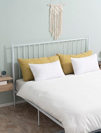 Lot de 2 tables de chevet murales - tiroir coulissant, niche, plateau