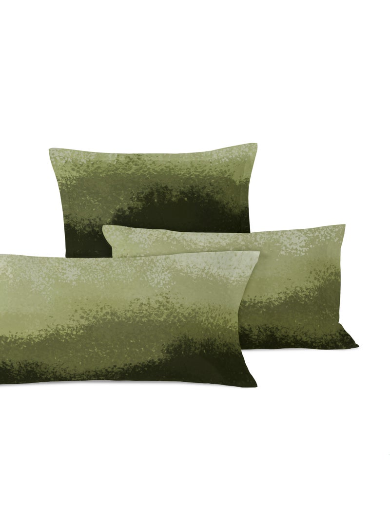 Lot de 2 Taie d'oreiller Nightfall "Happyfriday" Vert - Kiabi