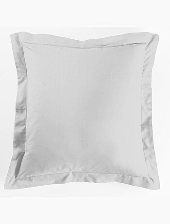 Lot de 2 taies d'oreiller – 100% coton 57 fils