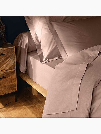 Lot de 2 Taies d'Oreiller – 100% Coton 57 Fils