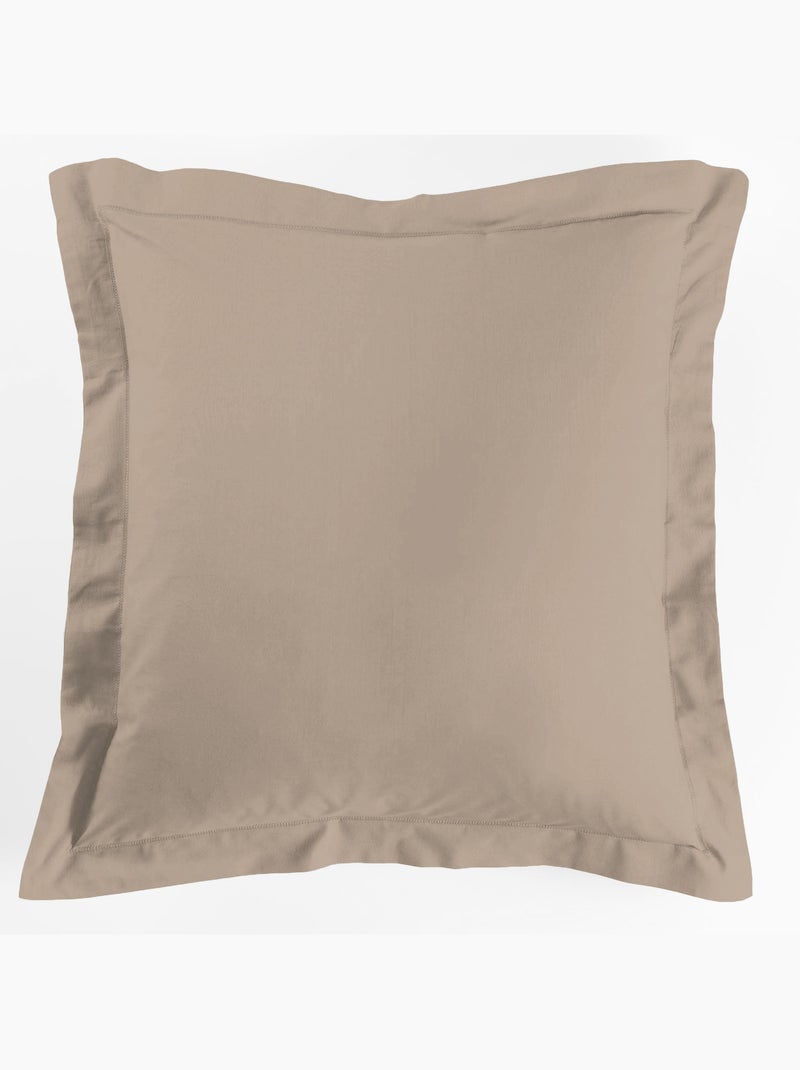 Lot de 2 Taies d'Oreiller – 100% Coton 57 Fils Sable - Kiabi