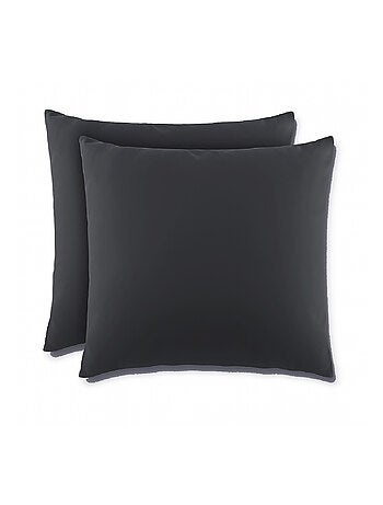 Lot de 2 Taies d'oreiller 2 en 1 - Alèse absorbante intégrée - Coloris Givre - DODO