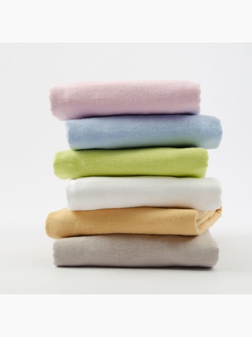 Lot de 2 taies d'oreiller 57 fils en molleton flanelle TOUDOUX - Kiabi
