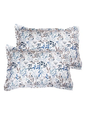 2 Taies D'Oreiller Mousseline Coton 33x45,7 Cm - Douces, Respirantes - Pour Bébé, Tout-petit