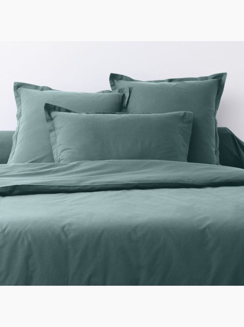Lot de 2 taies d’oreiller coton uni - Kiabi Lot de 2 taies d’oreiller coton uni - Kiabi
